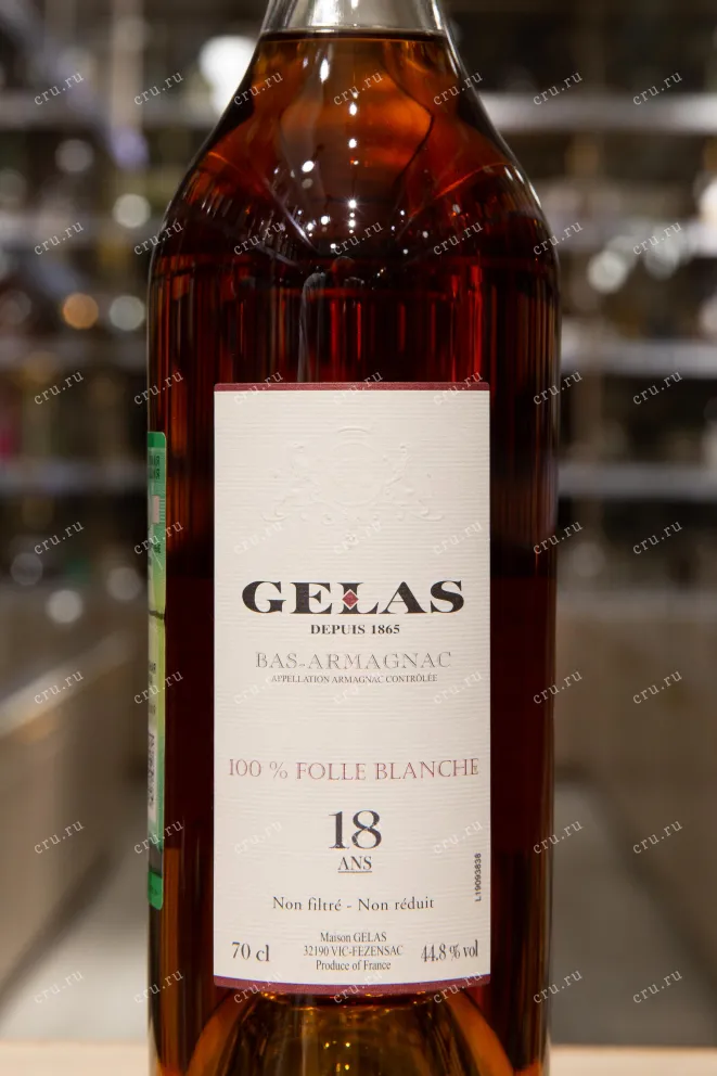 Этикетка Maison Gelas Bas Monocepage Folle Blanche 0.7 л