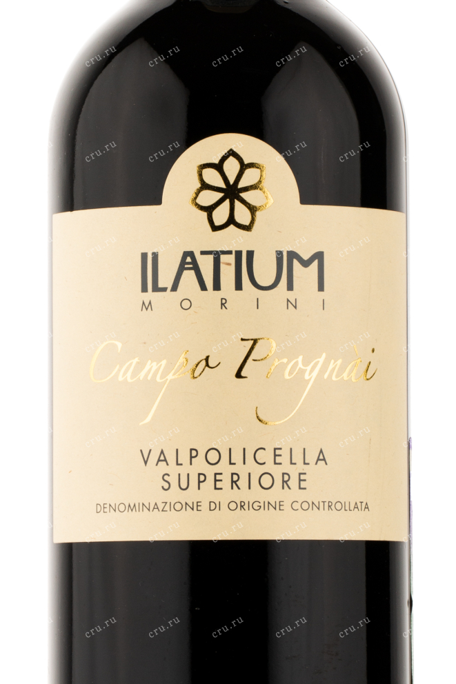 Этикетка вина Latium Morini Campo Prognai Valpolicella Superiore 2015 0.75 л