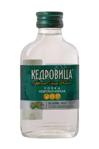 Водка Кедровица Кедровая Мягкая  0.1 л