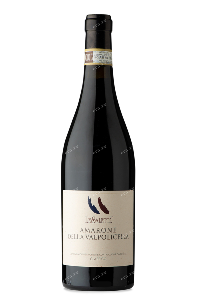 Вино Le Salette Amarone Della Valpolicella Classico 2015 0.75 л