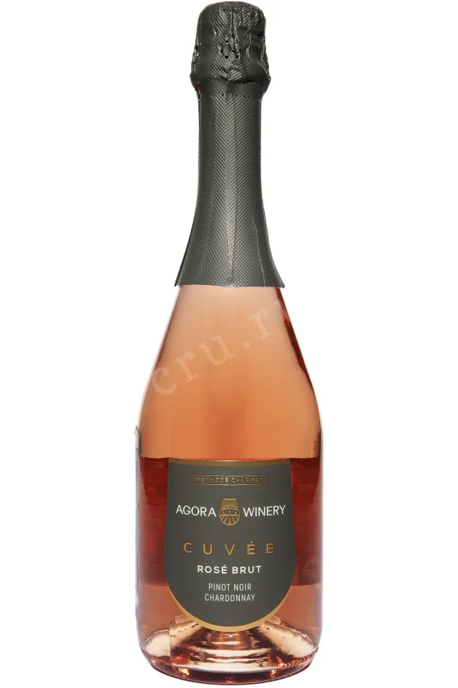 Бутылка Agora Cuvee Pinot Noir Chardonnay in gift box 2024 0.75 л