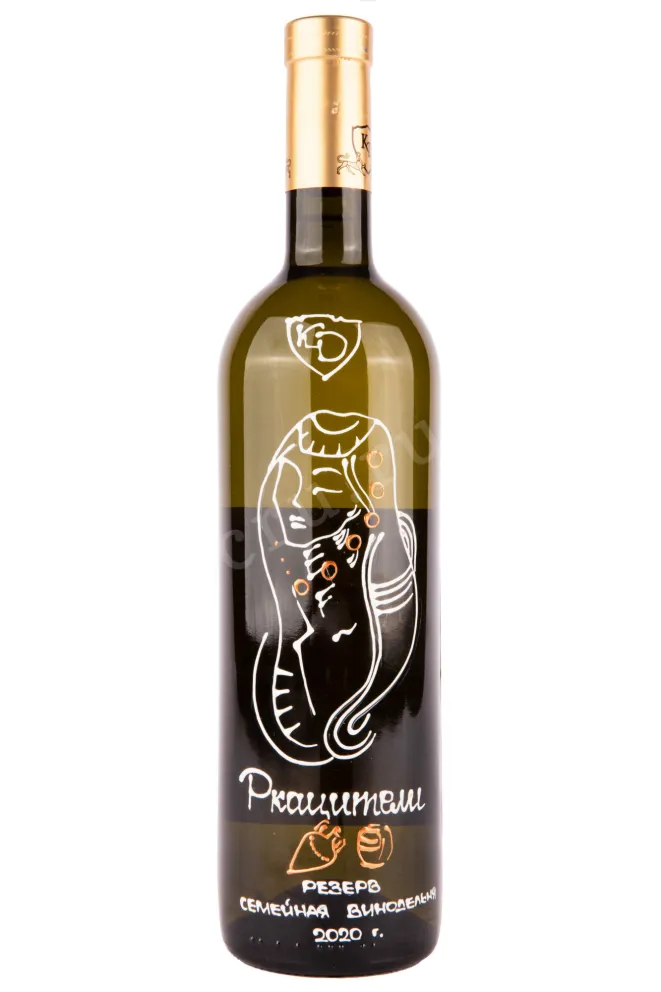 Вино Константин Дзитоев Ркацители Амфора Резерв СВ 2020 0.75 л