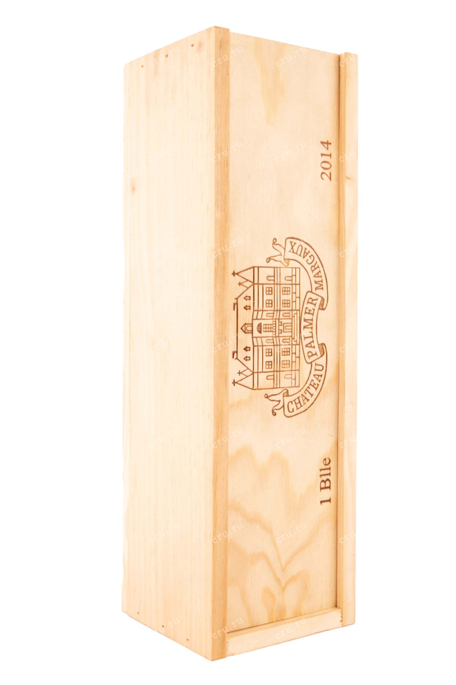 Деревянная коробка Chateau Palmer Grand Cru Classe Margaux 2014 0.75 л