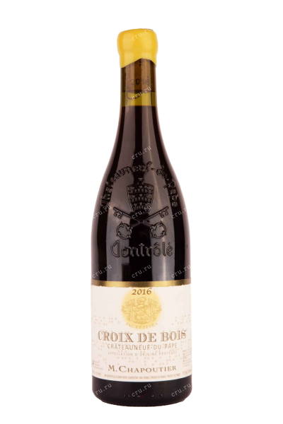 Вино M. Chapoutier Chateauneuf-du-Pape Croix de Bois 2016 0.75 л