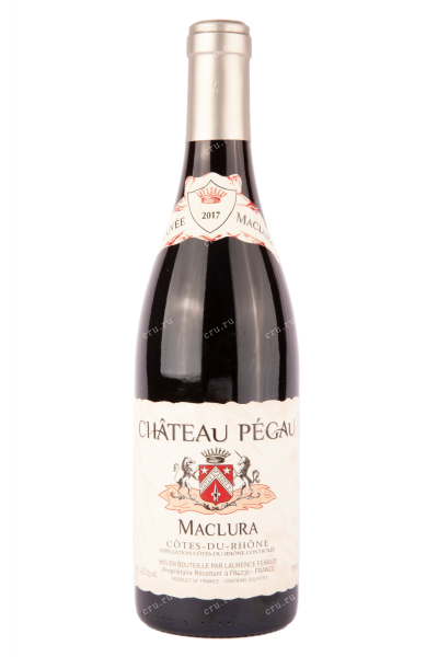 Вино Chateau Pegau Cotes-du-Rhone Cuvee Maclura 2017 0.75 л