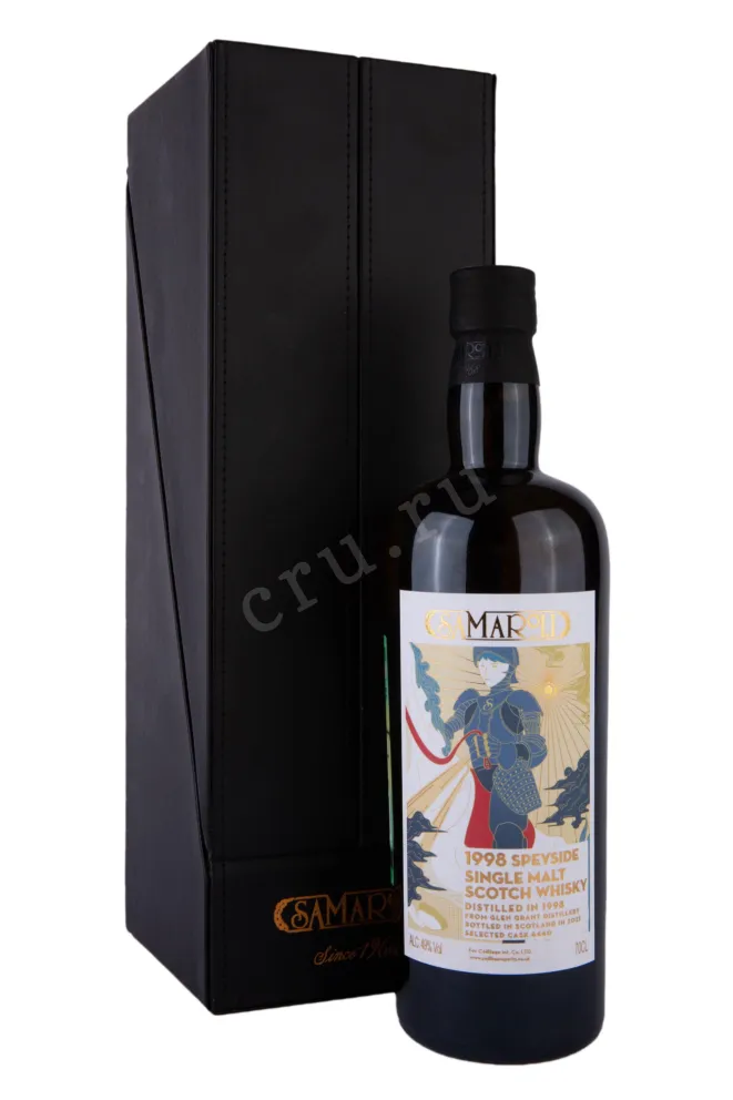 Виски Samaroli Glen Grant Speyside Single Malt gift box  0.7 л