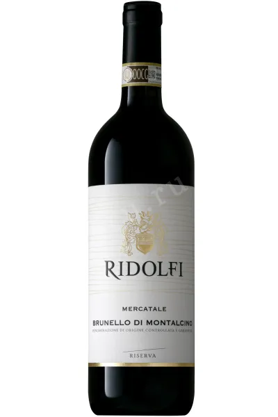 Вино Ridolfi Brunello di Montalcino Riserva Mercatale 2017 0.75 л