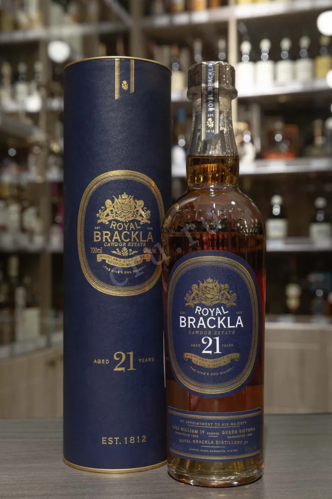 В магазине Крю Профи Royal Brackla 21 years in a tube 0.7 л
