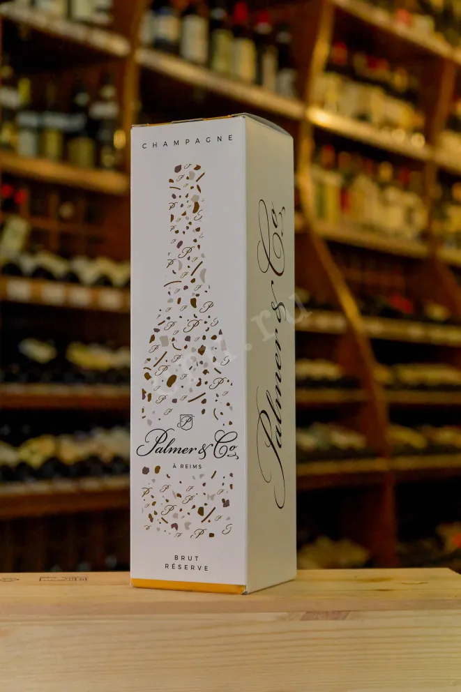 В магазине Крю Профи Champagne Palmer & Co Brut Reserve gift box 0.75 л