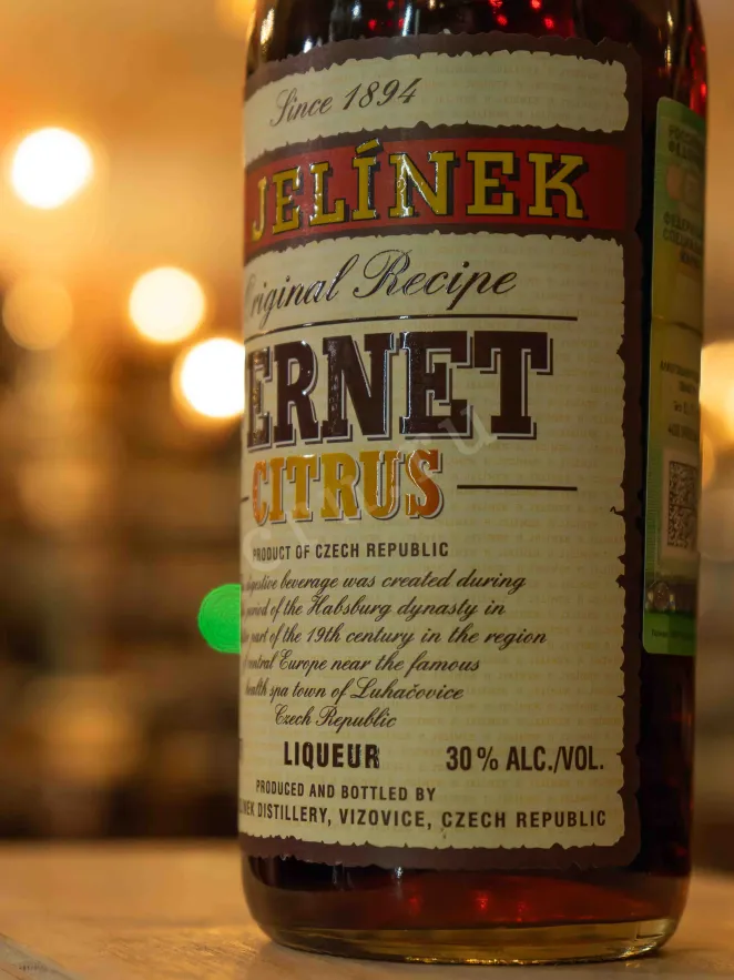 В магазине Крю Профи R. Jelinek Fernet Citrus 0.75 л