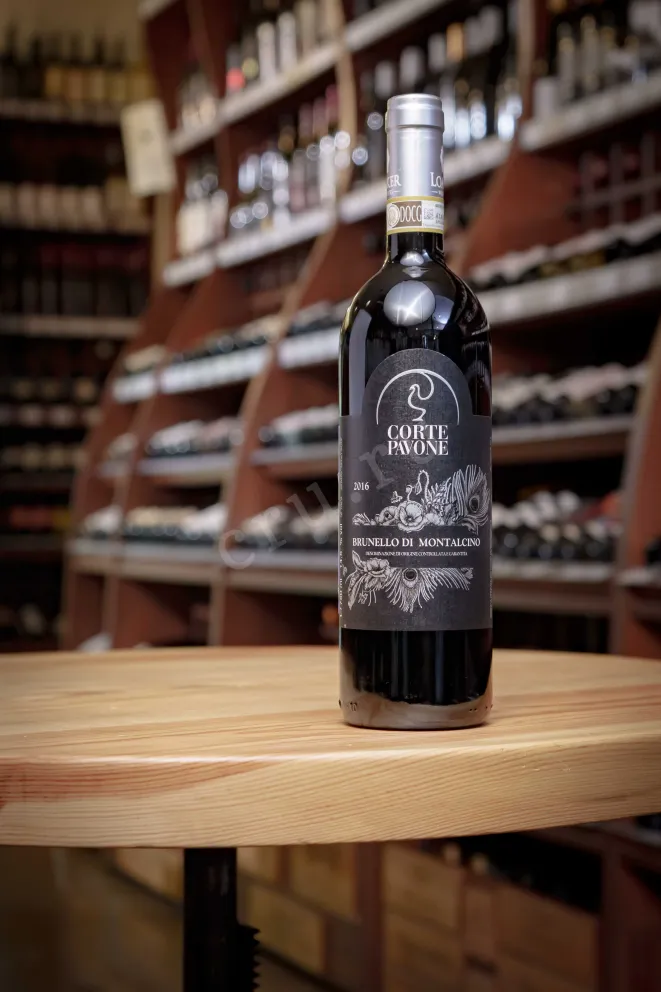 В магазине Крю Профи Corte Pavone Brunello di Montalcino 2016 0.75 л