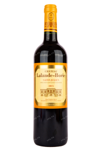 Вино Chateau Lalande Borie Saint Julien 2015 0.75 л