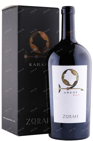Вино Zorah Karasi in gift box 2015 1.5 л