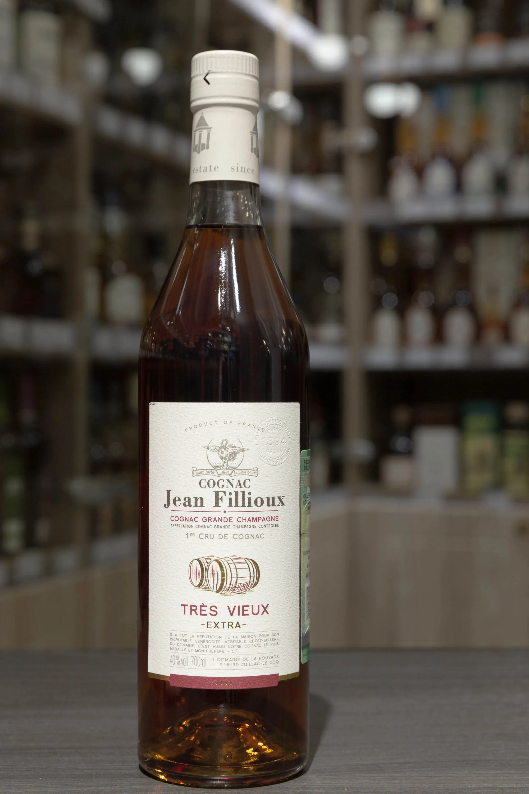 Jean Fillioux Tres Vieux XO 0.7 л купить коньяк Жан Фийу Тре Вье