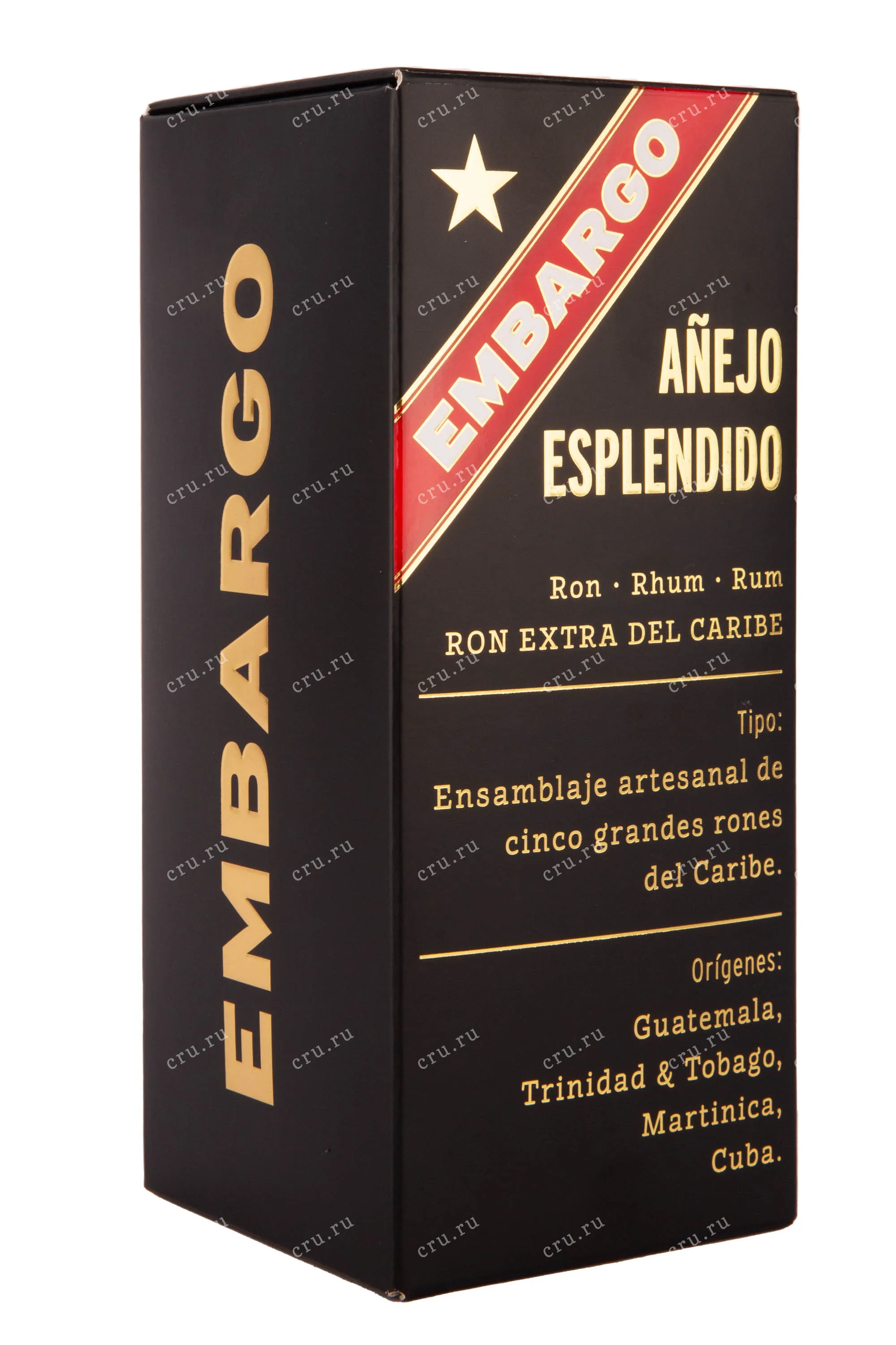 Embargo Anejo Esplendido gift box 0.7 л купить - Ром Эмбарго