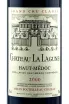 Контрэтикетка Chateau La Lagune Haut-Medoc Grand Cru Classe 2009 0.75 л