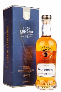 Виски Loch Lomond Single Grain 21 years gift box  0.7 л