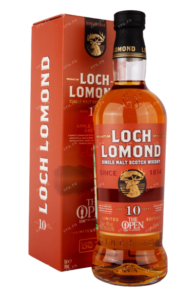 Виски Loch Lomond Single Malt 10 years in gift box  0.7 л