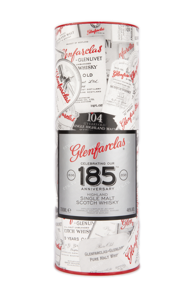 Виски Glenfarclas 185-th Anniversary  0.7 л