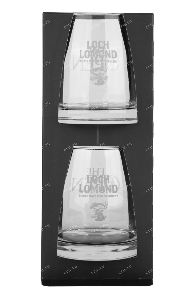 Набор с бокалами Loch Lomond 151th The Open Special Edition Royal Liverpool Rioja Finish in gift box + 2 glasses 0.7 л