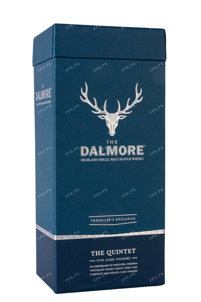 Подарочная коробка Dalmore The Quintet gift box 0.7 л