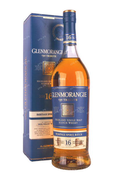 Виски Glenmorangie The Tribute 16 years old in gift box  1 л