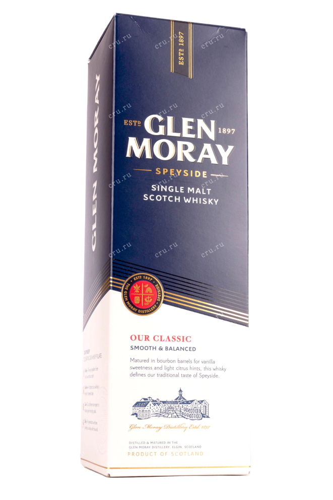 Подарочная коробка Glen Moray Our Classic gift box 0.7 л