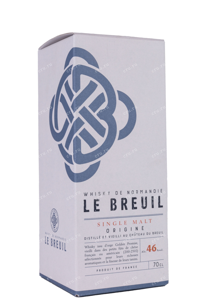 Подарочная коробка Le Breuil Single Malt Origine gift box 0.7 л