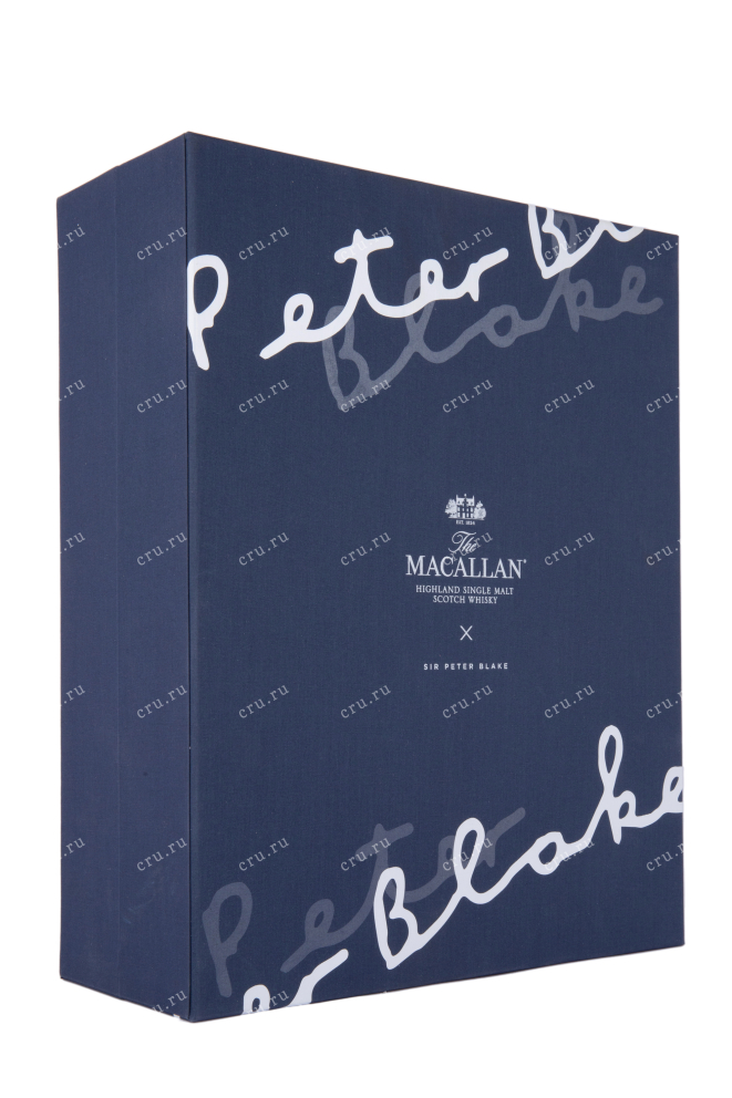 Подарочная упаковка виски Макаллан Сэр Питер Блейк 0.7