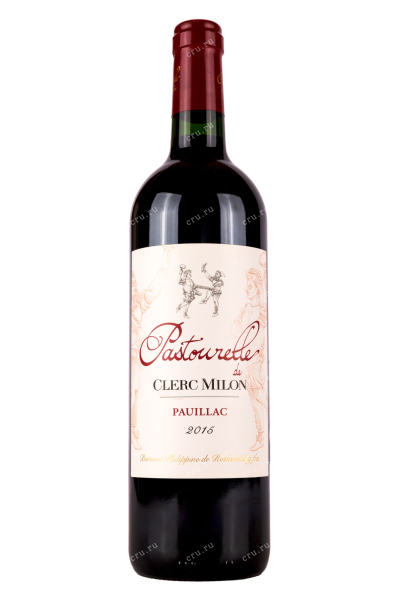 Вино Pastourelle de Clerc Milon Pauillac 2015 0.75 л