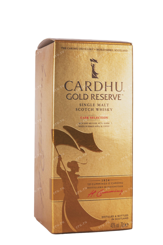 Подарочная коробка Cardhu Gold Reserve in gift box 0.7 л