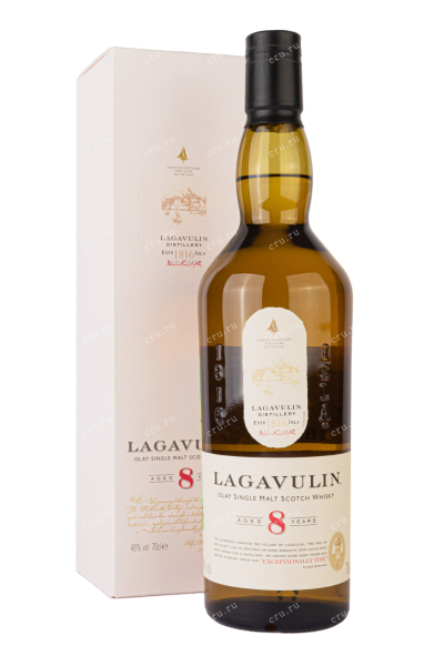 Виски Lagavulin 8 Years gift box  0.7 л