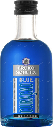 Ликер Fruko Schulz Blue Curacao  0.05 л
