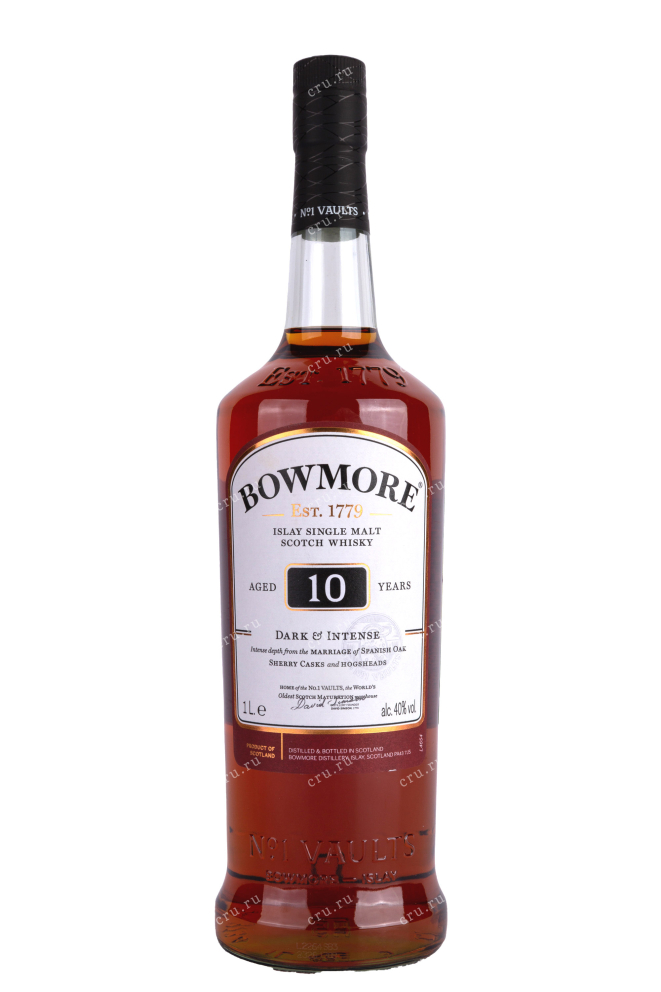 Бутылка Bowmore aged 10 years  1 л