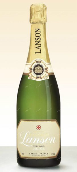 Шампанское Lanson Demi-Sec  0.75 л