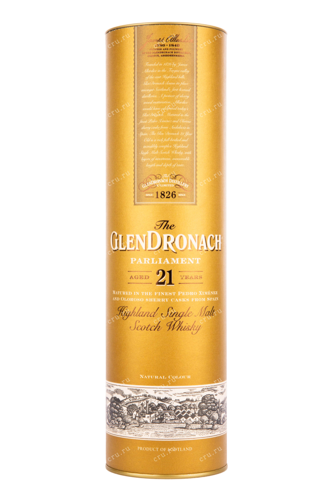Виски Glendronach Parliament 21 years  0.7 л