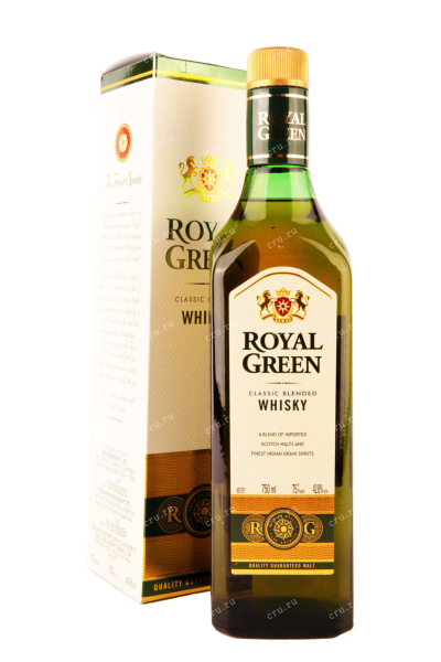 Виски Royal Green in gift box  0.7 л