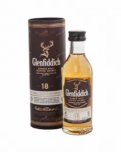 Виски Glenfiddich 18 years  0.05 л