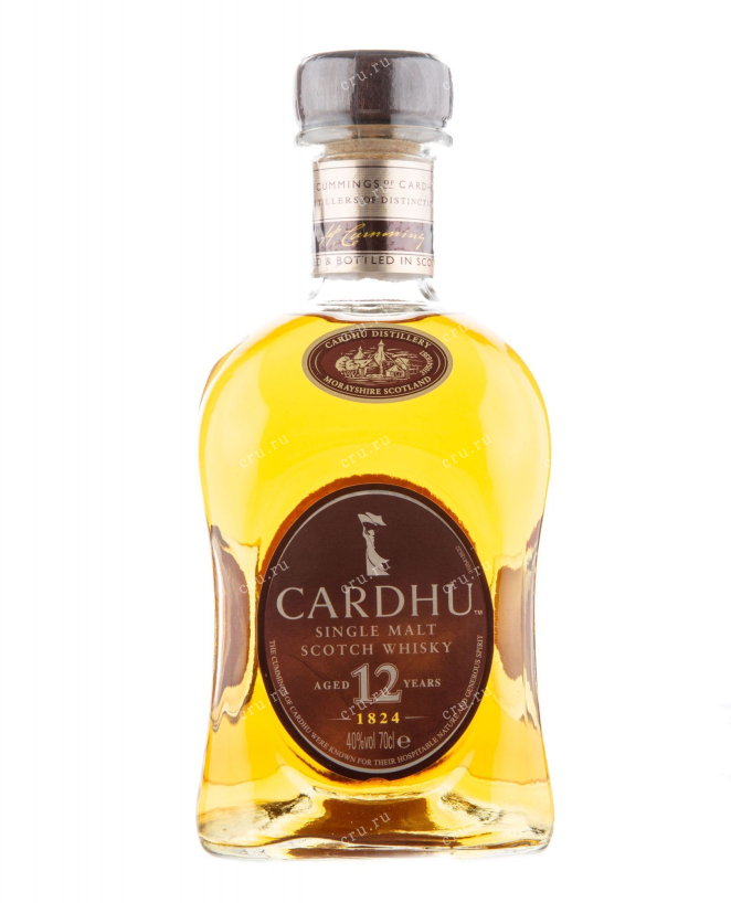 Бутылка виски Кардю 12 лет 0.7