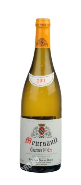 Вино Meursault Premier Cru Charmes 2011 0.75 л
