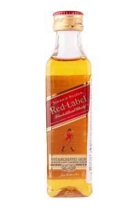 Виски Johnnie Walker Red Label  0.05 л
