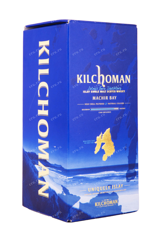 Подарочная коробка виски Килхоман Махир Бэй 0.7