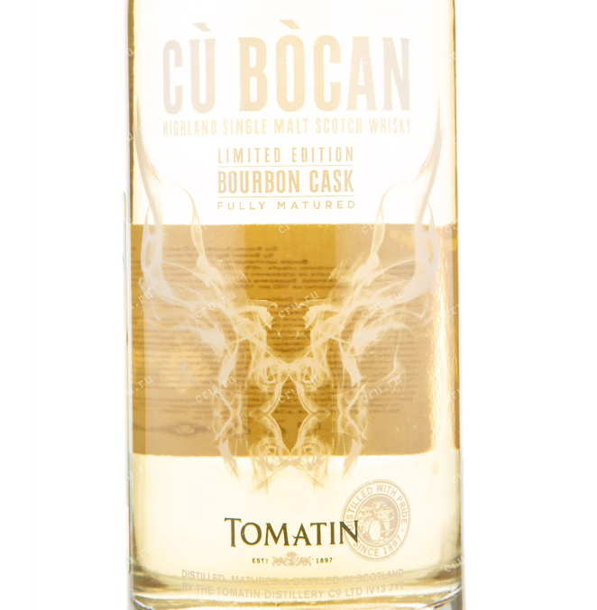 Виски Cu Bocan Bourbon Cask  0.7 л