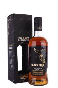 Виски Black Bull Blended 30 years old with gift box  0.7 л