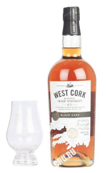 Виски West Cork Black Cask  0.7 л