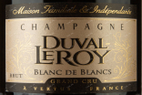 Этикетка Duval-Leroy Rose Blanc de Blancs Cru 2017 0.75 л