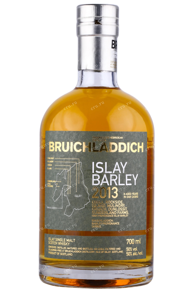 Виски Bruichladdich Islay Barley in tube  0.7 л