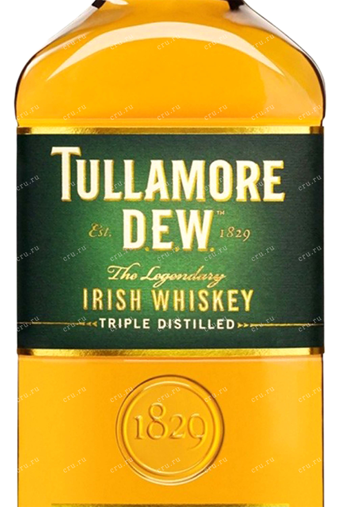 Этикетка Tullamore Dew 0.7 l 0.7 л