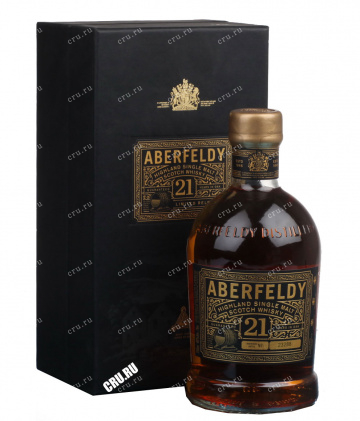 Виски Aberfeldy 21 years in gift box  0.7 л