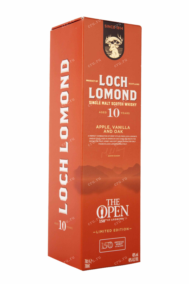 Подарочная коробка Loch Lomond Single Malt 10 years in gift box 0.7 л